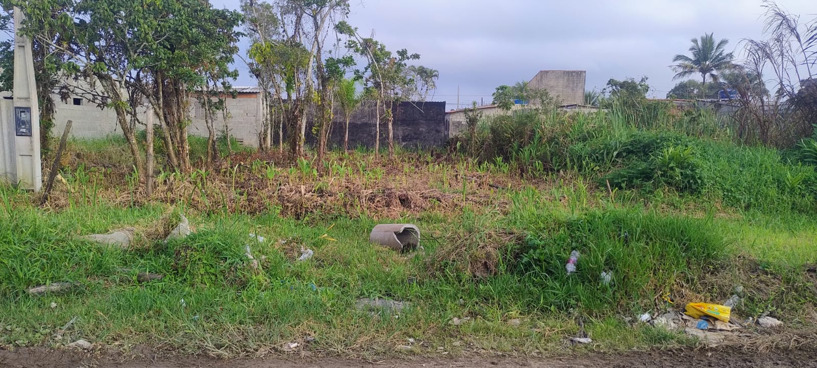 TERRENO NO LUIZAMAR MIRIM - ITANHAÉM - LADO MORRO - 350 METROS DA RODOVIARIA - foto 3