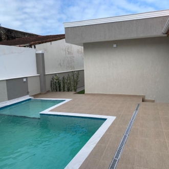 0021 - CASA NOVA LADO PRAIA - ITANHAÉM/SP - LUIZAMAR ( 550 M DO MAR ...